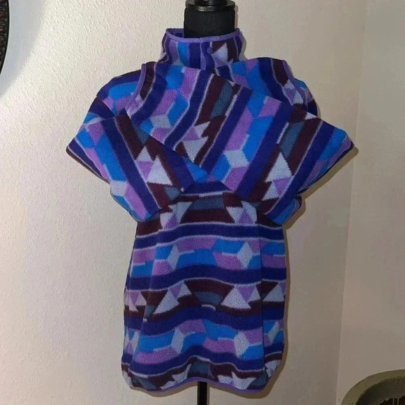 Patagonia Women’s Synchilla Snap-T Pullover Fleece MEDIUM Purple Jacket - Picture 2 of 16